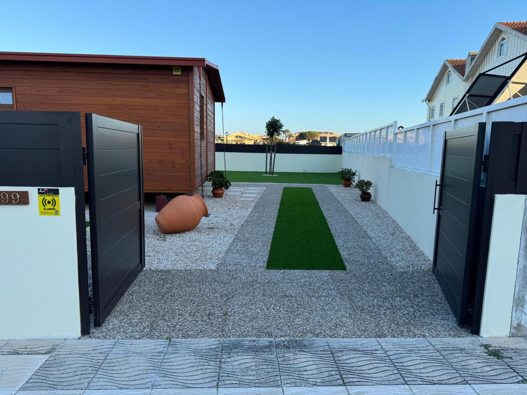 Acolhedora Casa De Ferias T2 Com Espaco Exterior Esmoriz Luaran gambar