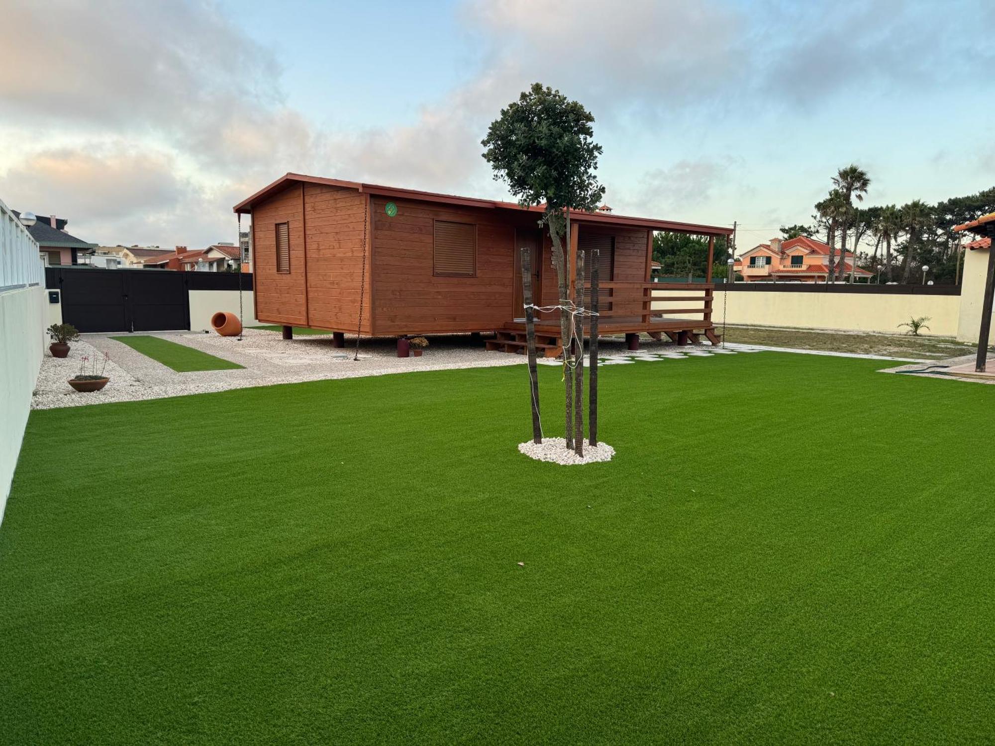 Acolhedora Casa De Ferias T2 Com Espaco Exterior Esmoriz Luaran gambar